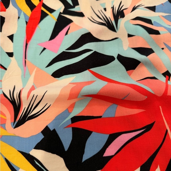 PJ Salvage Open robe/swim coverup/ kimono Tropical Staycation - Picture 7 of 10